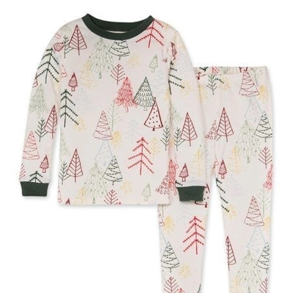 NWT! Burts Bee Holiday Pj Set